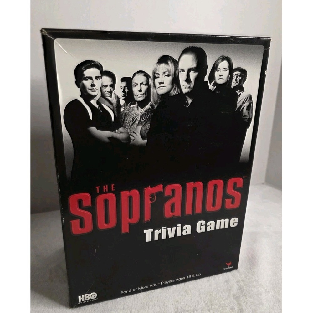 The Sopranos Adult‎ Trivia Board Game HBO Brand New Factory Sealed Vintage 2004